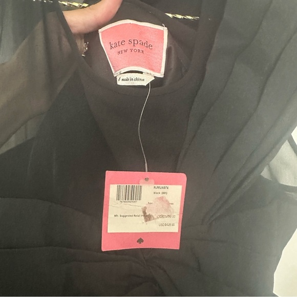 Kate Spade Bow Front Faille Dress size 8 - Picture 9 of 10